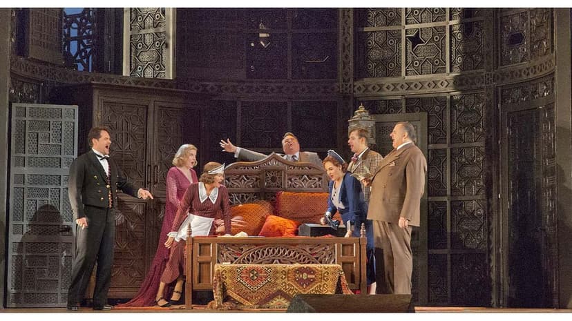 The Metropolitan Opera: Le Nozze di Figaro Backdrop